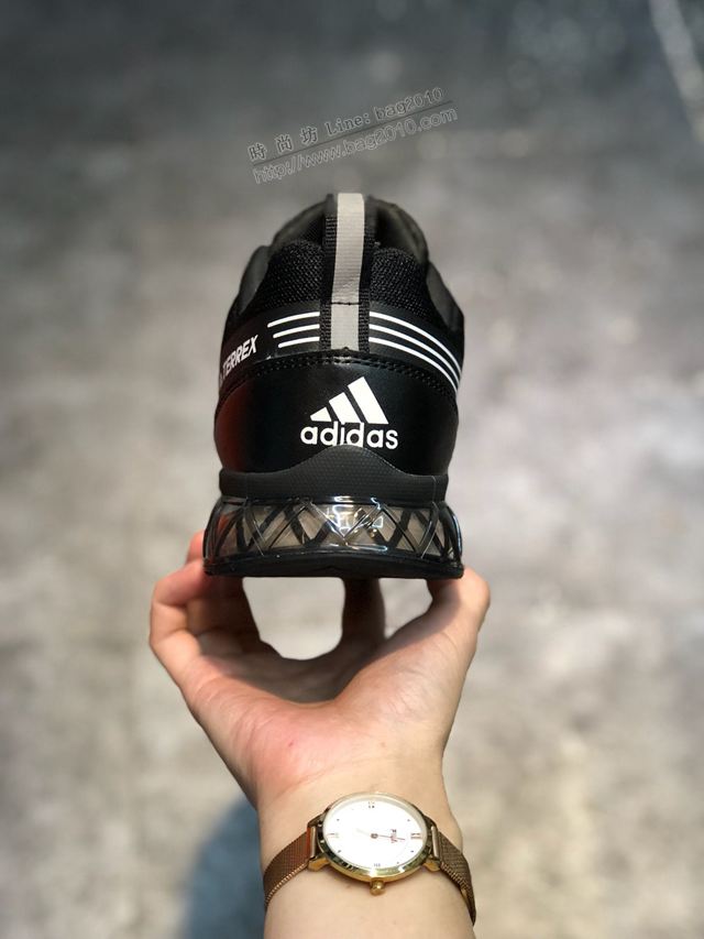 Adidas男鞋 阿迪達斯2019秋季新款 網面輕便運動休閒男跑步鞋  hdx13259